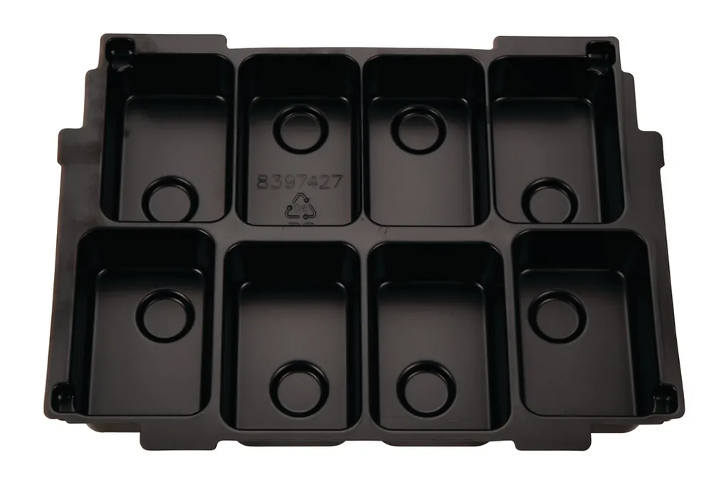 Makita Accessoires 839742-7 Boîtier insert/inlay pour 8x batterie BL1850B Mbox1