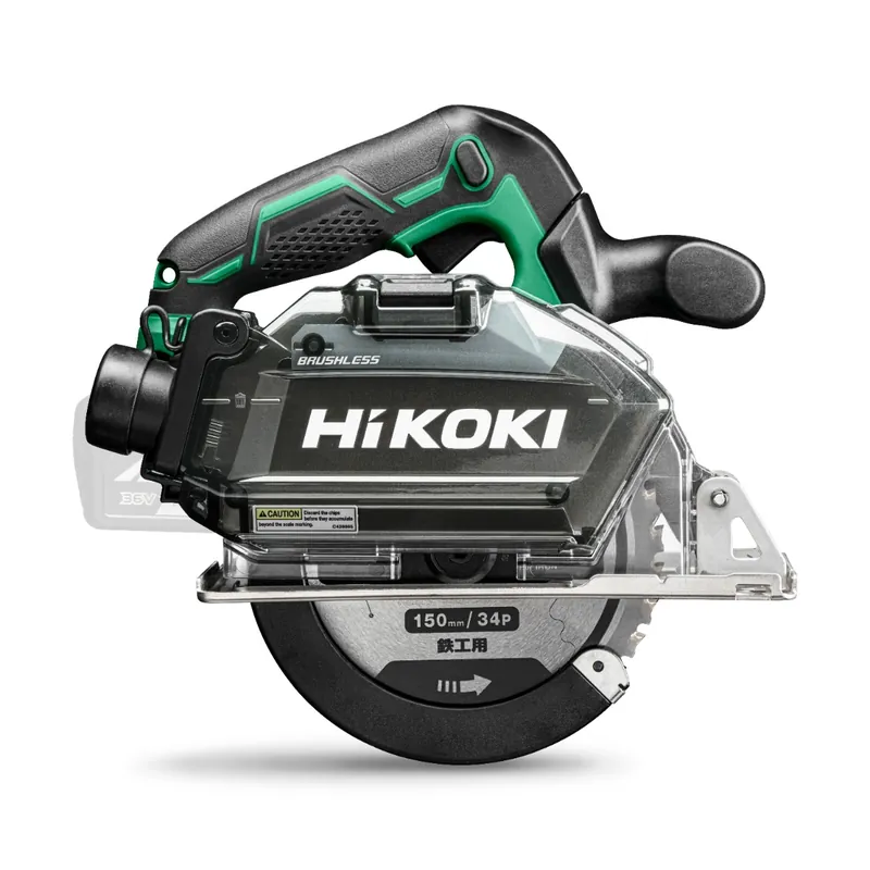 HIKOKI CD3605DBW2Z Scie circulaire à métaux à batterie - 57.5 mm multivolt 36V excl. batteries et chargeur en valise HSC IV
