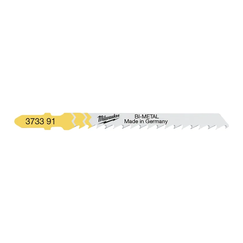 Milwaukee Accessoires 4932373391 Lame de scie sauteuse T 144 DF (5 pièces)