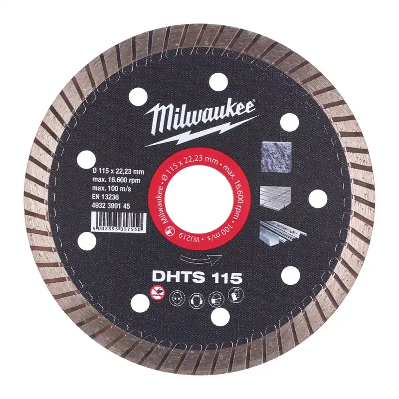 Milwaukee Accessoires 4932399145 Disque diamanté DHTS 115
