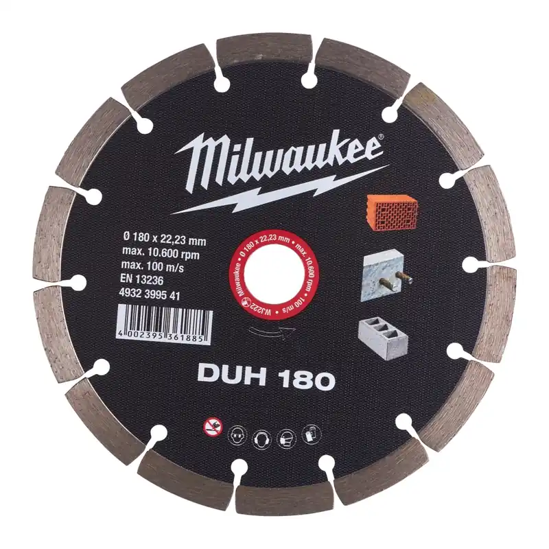 Milwaukee Accessoires 4932399541 Disque à découper diamanté DUH 180