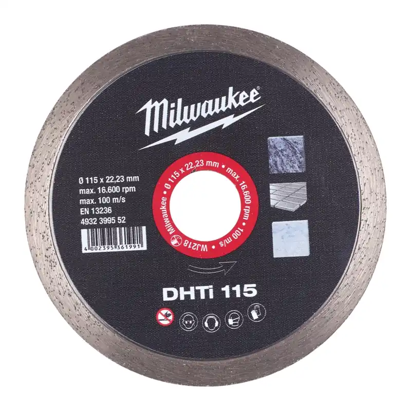 Milwaukee Accessoires 4932399552 Disque à découper diamanté DHTi 115