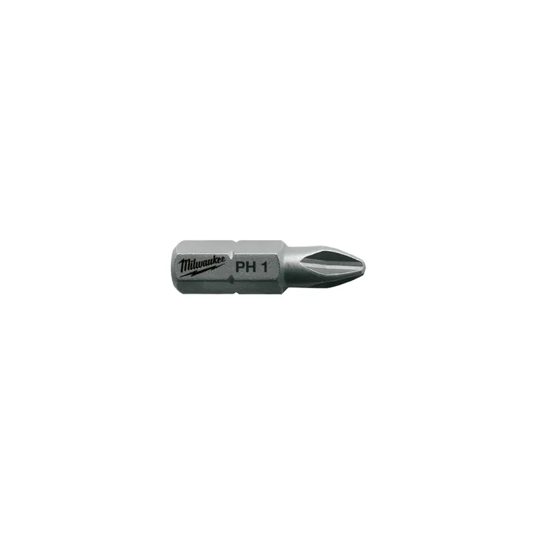 Milwaukee Accessoires 4932399587 Embout de vis PH 2, 25 mm (25 pièces)