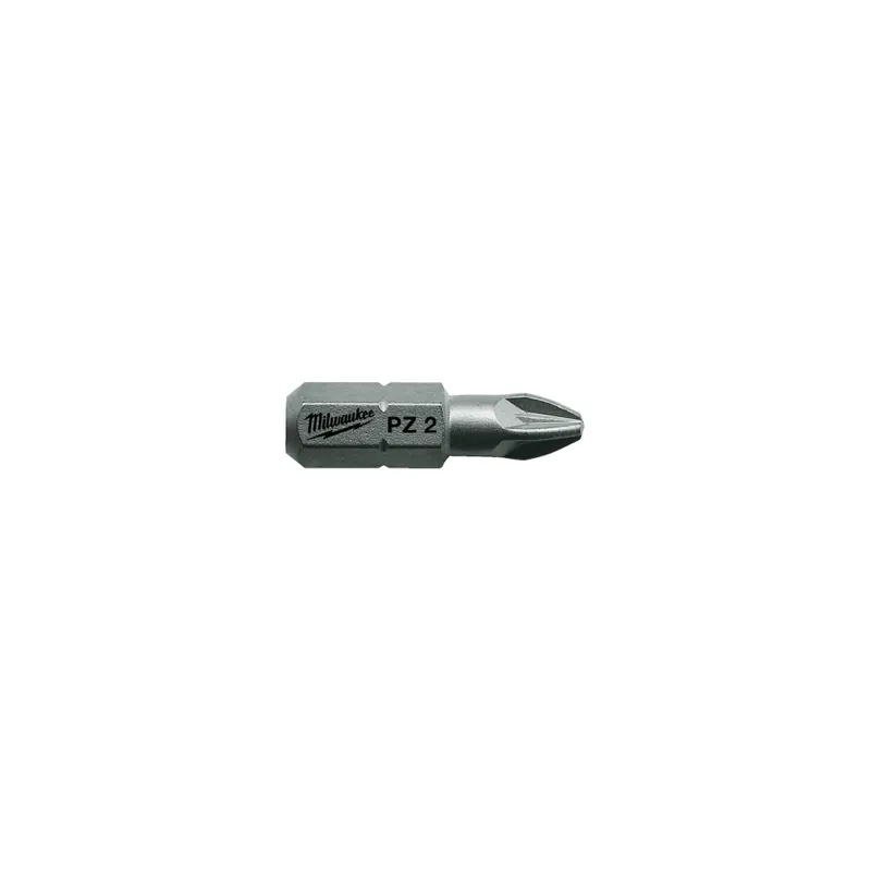 Milwaukee Accessoires 4932399589 Embout de vis PZ 1, 25 mm (25 pièces)