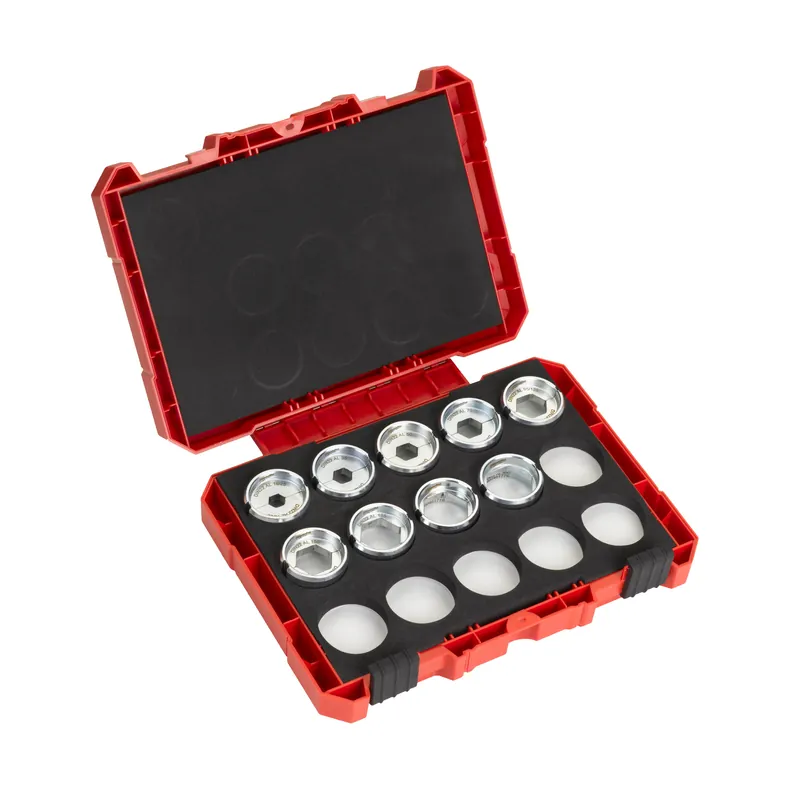 Milwaukee Accessoires 4932471998 Boîtier de rétraction avec DIN22 AL Matrices de 16-300mm² (9 pièces)