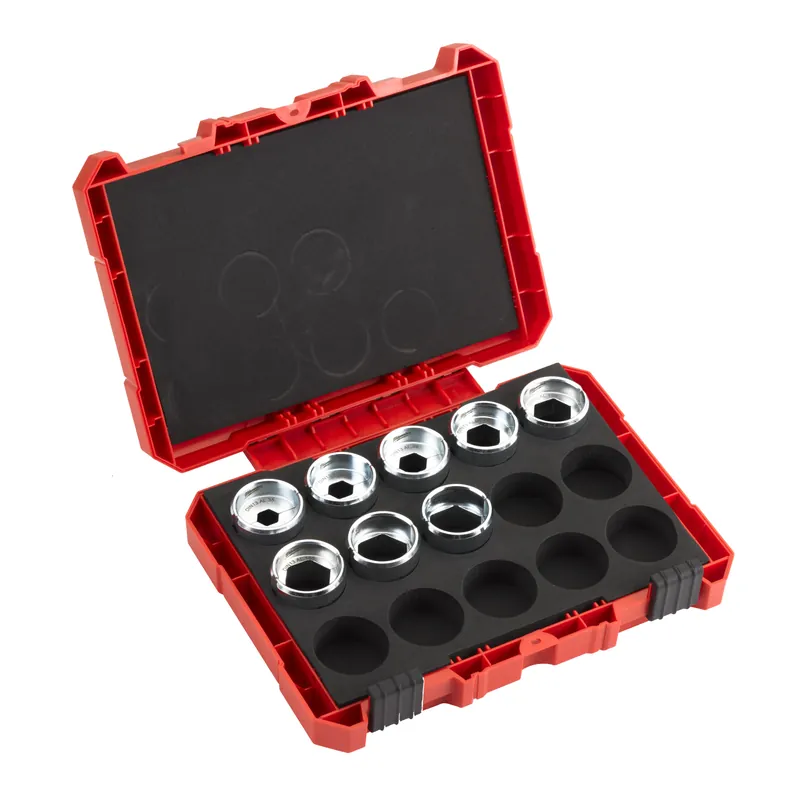 Milwaukee Accessoires 4932472001 Boîtier de rétraction avec DIN13 AL Matrices de 16-300mm² (9 pièces)