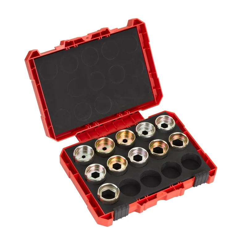 Milwaukee Accessoires 4932472002 Mallette de rétraction incluant les matrices R13 CU de 16-300 mm² (11 pièces)