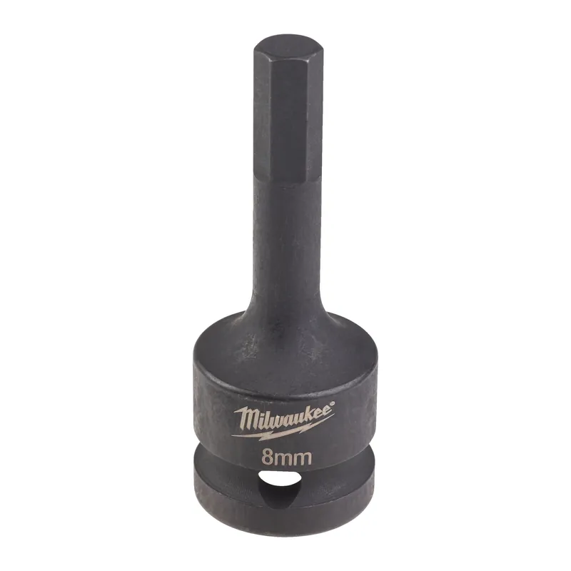 Milwaukee Accessoires 4932478065 1/2 Embout HEX à impact capuchon HEX8