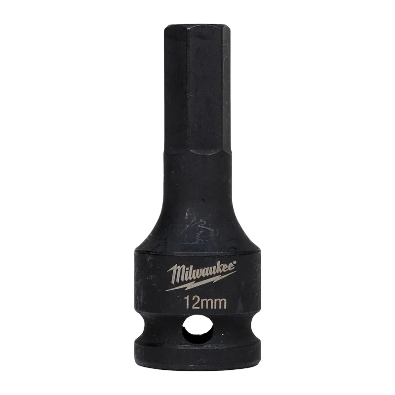 Milwaukee Accessoires 4932478067 1/2 Embout HEX à impact capuchon HEX12