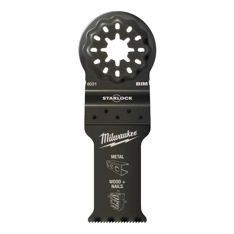 Milwaukee Accessoires 48906034 Starlock - OMT SL Lame plongeante WM BiM 28x47mm - 10 pièces
