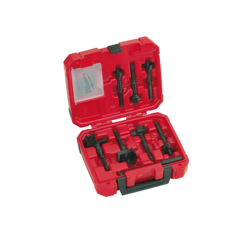 Milwaukee Accessoires 4932479488 Jeu de forets auto-alimentés pour entrepreneurs (8 pièces)