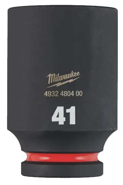 Milwaukee Accessoires 4932480400 SHOCKWAVE™ Capuchon de frappe 3/4 de profondeur 41 mm