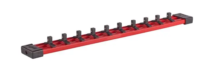Milwaukee Accessoires 4932480444 Capuchons de frappe Rail et clips pour 10 clips 1/4" 350 mm