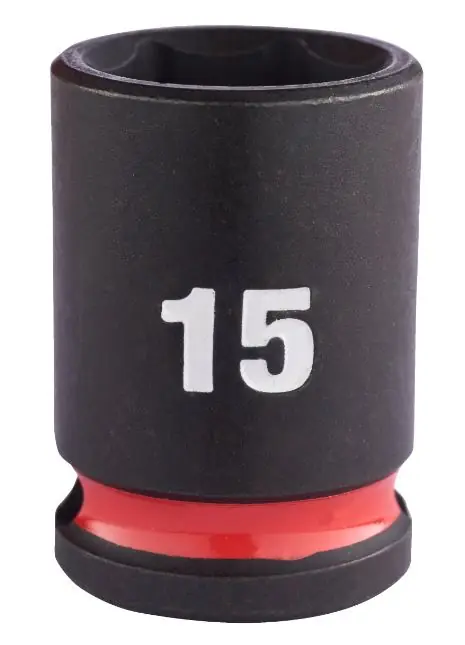 Milwaukee Accessoires 4932480272 SHOCKWAVE™ Hammerhead 3/8" (tête de marteau) 15 mm