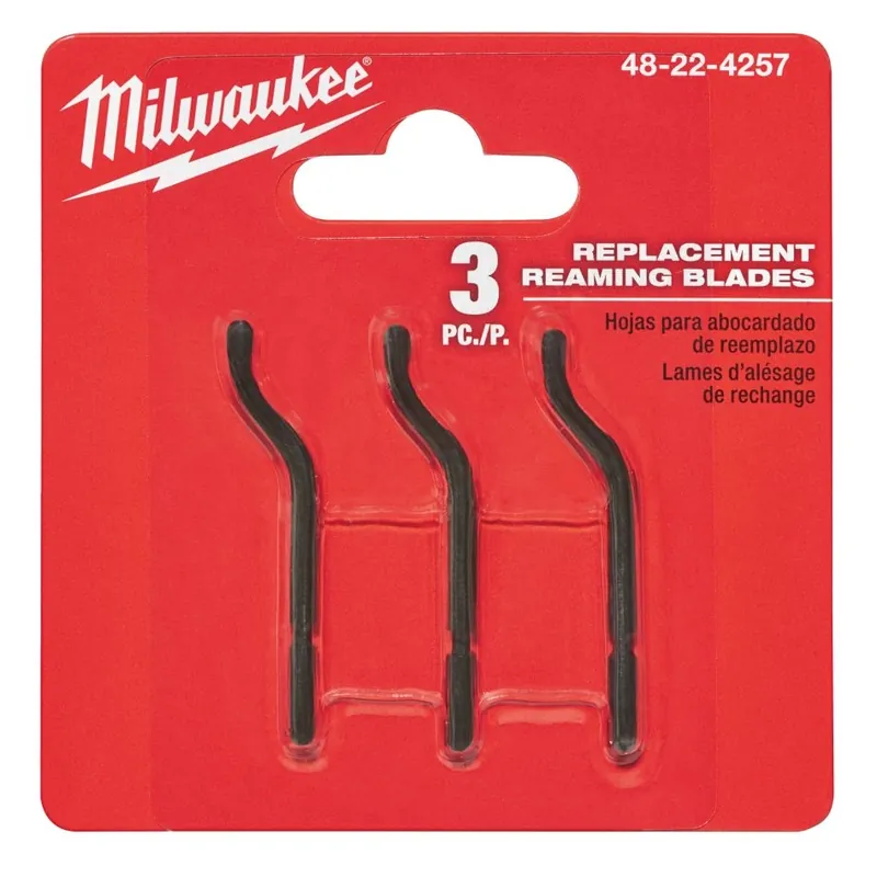 Milwaukee Accessoires 48224257 Lame d‘ébavurage - 3 pièces
