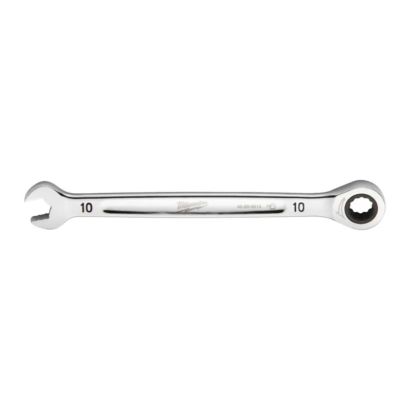 Milwaukee Accessoires 4932471503 MAX BITE™ Clé à cliquet métrique 10 mm