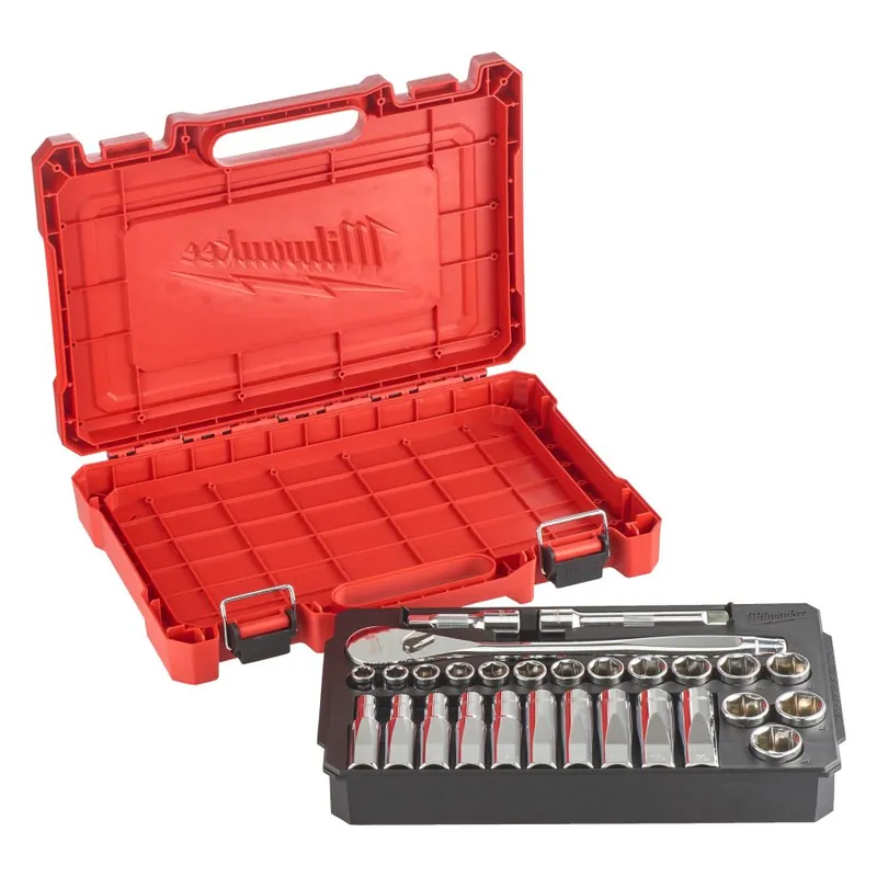 Milwaukee Accessoires 4932471864 1/2" Metric Socket Wrench Set 28 pcs.