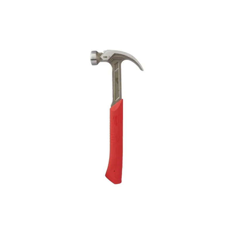 Milwaukee Accessoires 4932478655 Marteau à griffes courbes en acier 450g