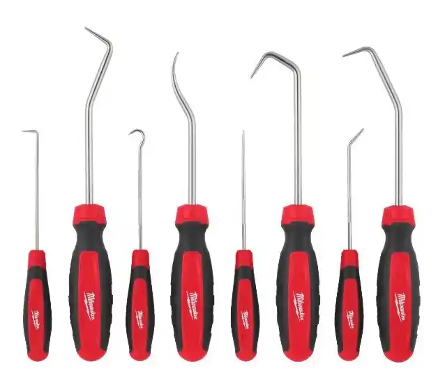 Milwaukee Accessoires 4932480569 Set de crochets et d‘aiguilles 8 pièces