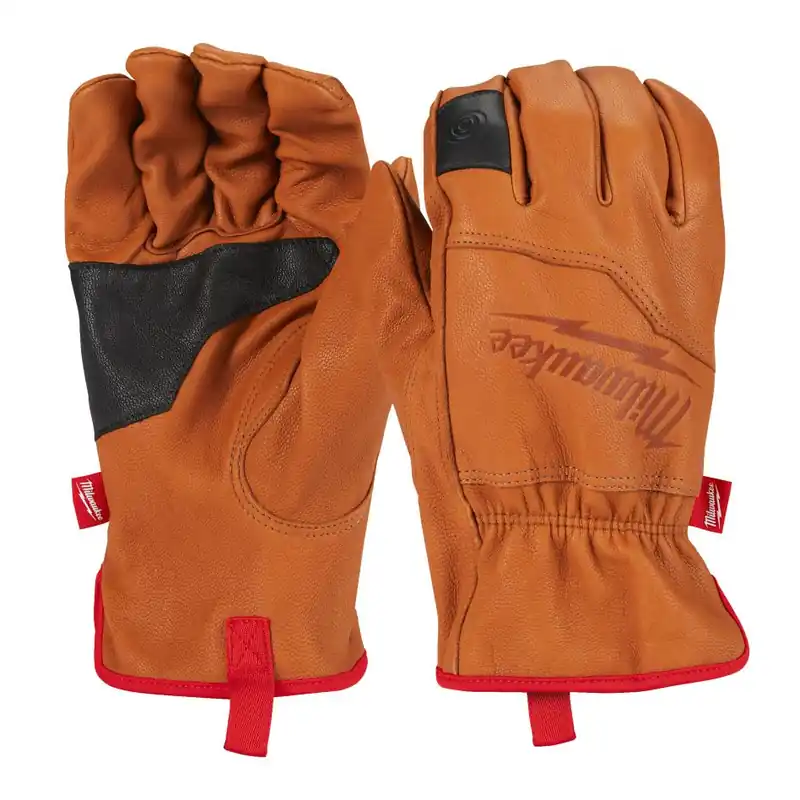 Milwaukee Accessoires 4932478124 Gants de travail en cuir - L/9 - 1 paire