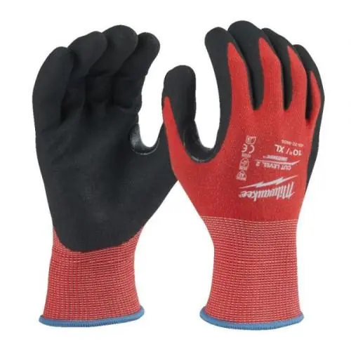 Milwaukee Accessoires 4932478129 Gants de travail résistants aux chocs classe de coupe 3/C - XL/10 - 1 paire