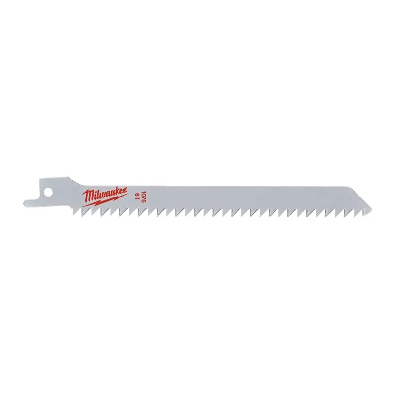 Milwaukee Accessoires 48001076 Lame de scie à guichet 150 x 6 TPi (pas de coupe en plongée) (3 pièces)