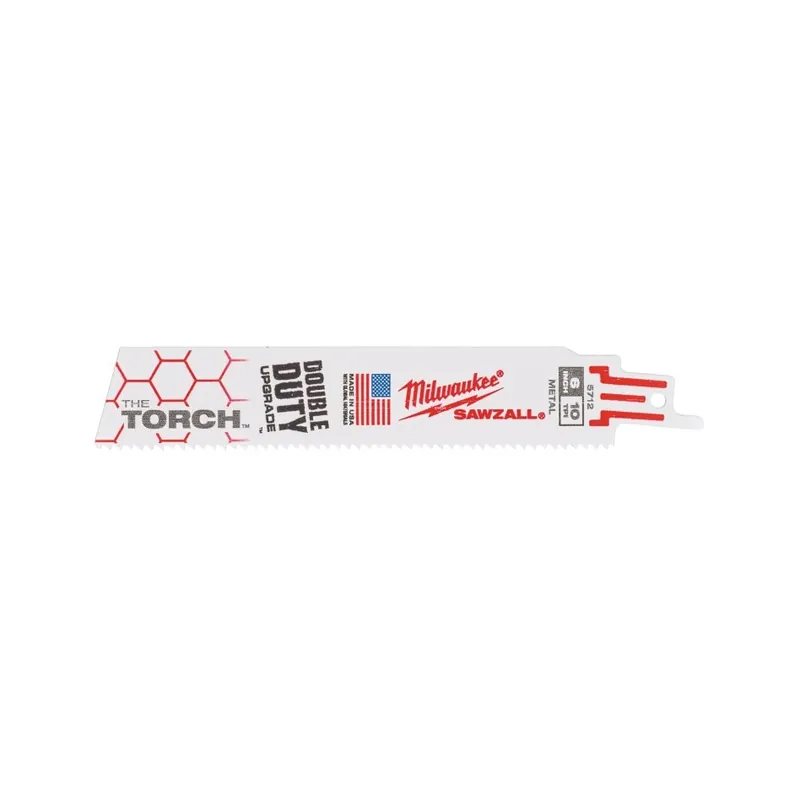 Milwaukee Accessoires 48008712 Torche - lame de scie alternative 150 / 10Tpi (25 pièces)