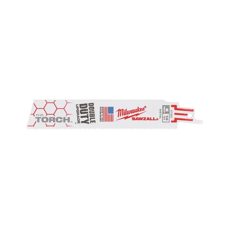 Milwaukee Accessoires 48008782 Torche - lame de scie alternative 150 / 18TPI (25 pièces)