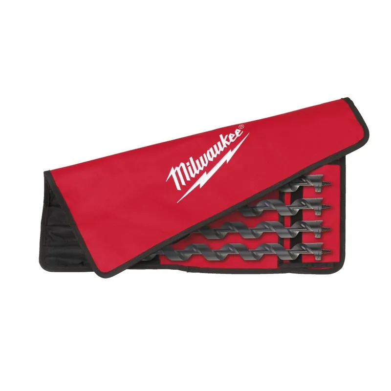 Milwaukee Accessoires 48136780 Jeu de forets pour tuyaux - 4 pièces