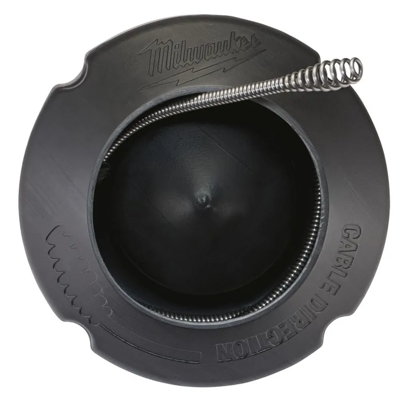 Milwaukee Accessoires 48532581 Spirale 8mm x 7.6m, vis à bulbe + tambour - 1 pièce