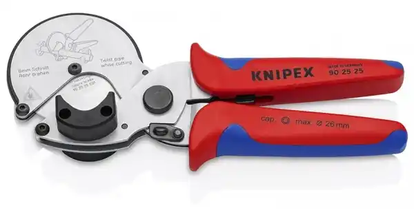 Knipex 90 25 25 Coupe-tube v.composite / tube plastique