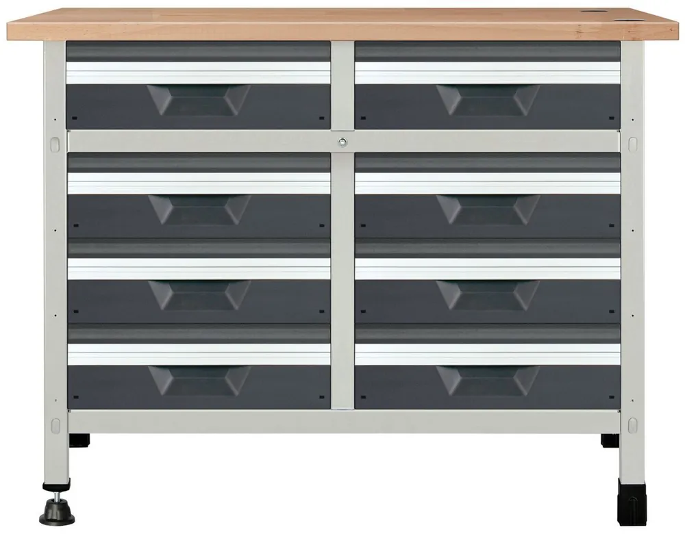 Wolfcraft 8069000 Établi 62.1kg - 1130 x 650 x 860 mm
