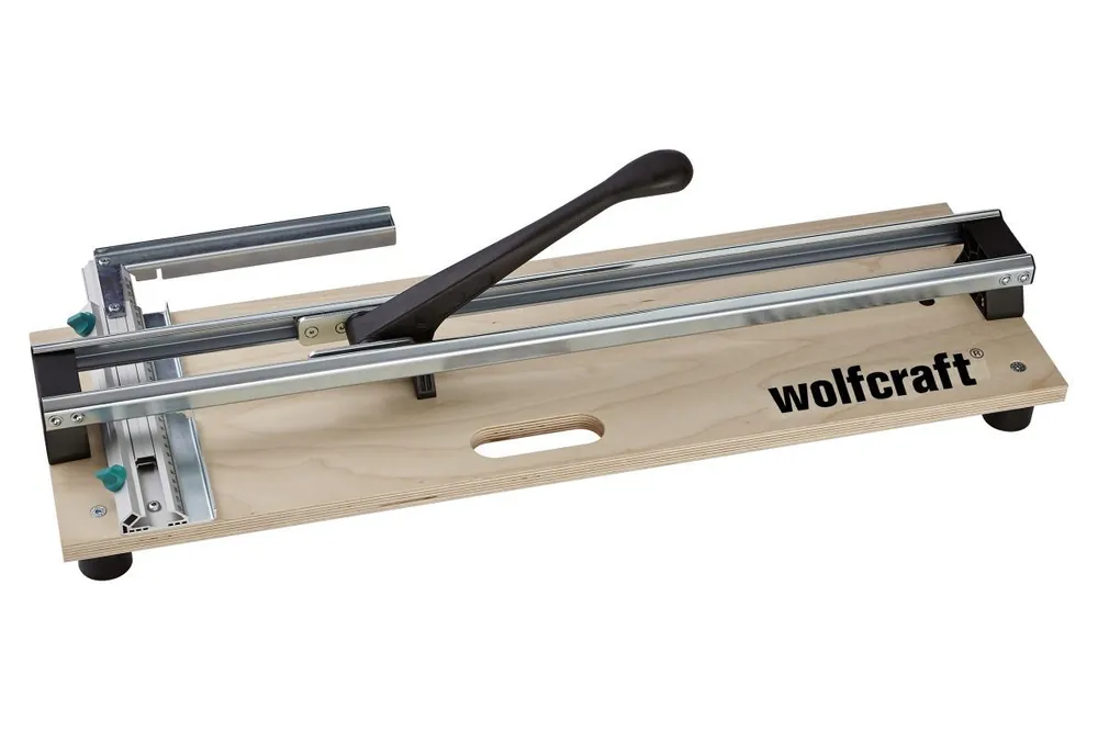 Wolfcraft 5561000 Coupeur de carreaux TC 610 W, plaque de base en contreplaqué