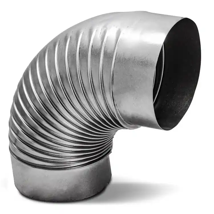 Trotec 6100006218 Coude de tuyau d‘échappement 90° 120 mm ID série