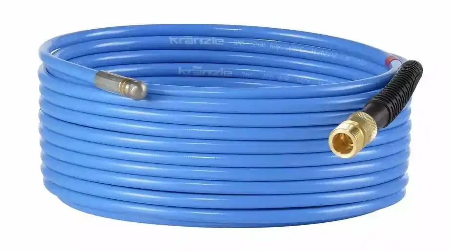 Kränzle Accessoires 41058-F Tuyau de curage d‘égout avec buse frontale, 15 mètres