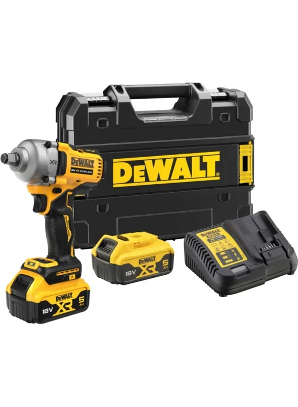 DeWalt DCF891P2T-QW Clé à chocs 1/2" 18V 5.0Ah Li-Ion en TSTAK