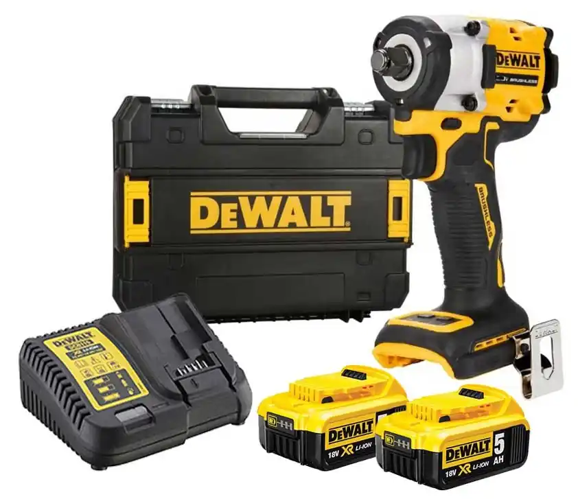 DeWalt DCF921P2T-QW Clé à chocs 1/2" 18V 5.0Ah Li-Ion en mallette TSTAK