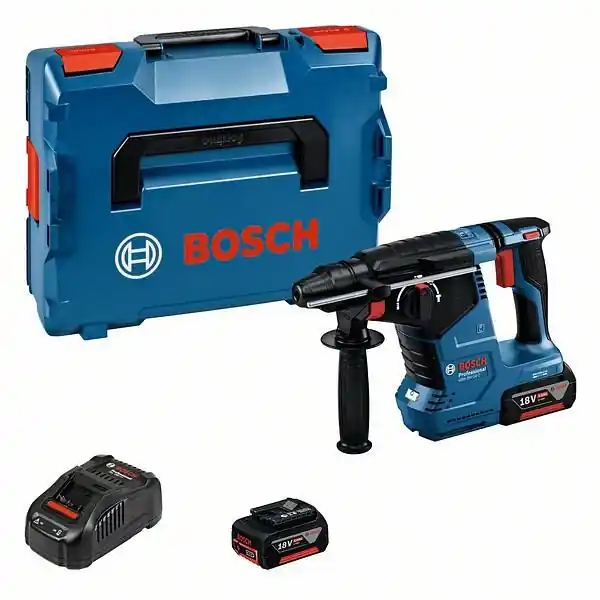 Bosch Bleu 0611923003 GBH 18V-24 C Marteau combiné 18V 5.0Ah Li-Ion en L-Boxx