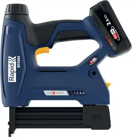 Rapid 5001506 Agrafeuse BTX553, P4A 18V, Set
