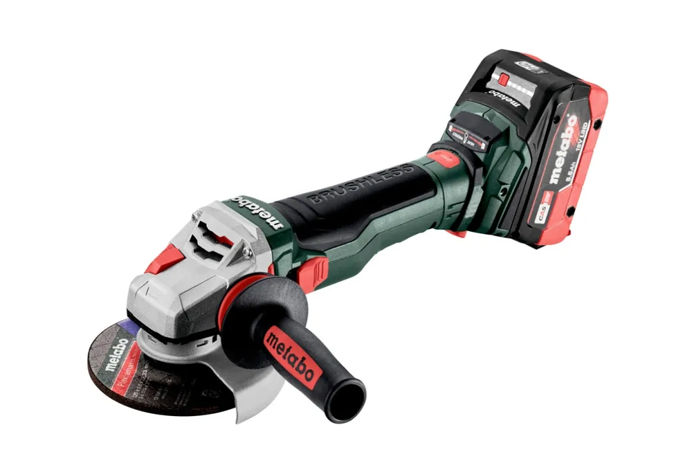 SK0208583-FR20260707-142325-0 Metabo 601730660 WB 18 LTX BL 15-125 Quick Meuleuse d‘angle 125 mm 18V 5,5 Ah LiHD en metabox