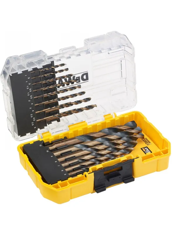 DeWalt Accessoires DT70729-QZ 23 pcs mèches à métaux Noir