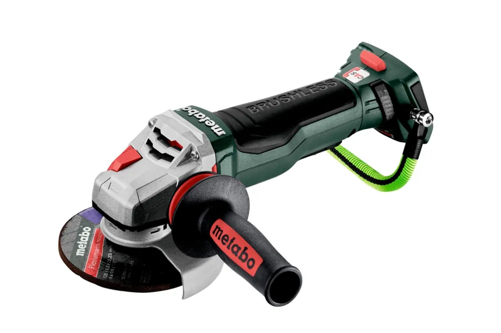 SK0208594-FR20260707-142325-0 Metabo 601734840 WPBA 18 LTX BL 15-125 Quick DS Meuleuse d‘angle 125 mm 18V excl. batteries et chargeur en metabox