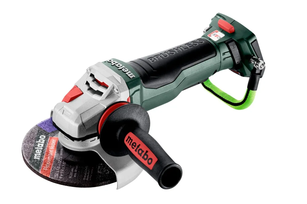 Metabo 601745840 WPBA 18 LTX BL 15-150 Quick DS Meuleuse d‘angle 150 mm 18V excl. batteries et chargeur en metabox
