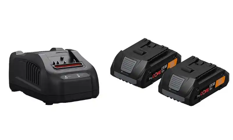 Fein Accessoires 92604228010 Kit de démarrage de batterie PRO CORE 18 volts 4.0 Ah Li-ion