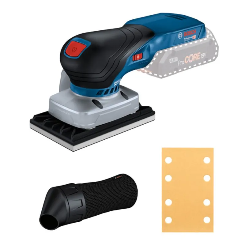 Bosch Bleu 06019L0100 GSS 18V-13 ponceuse orbitale 18V hors batteries et chargeur