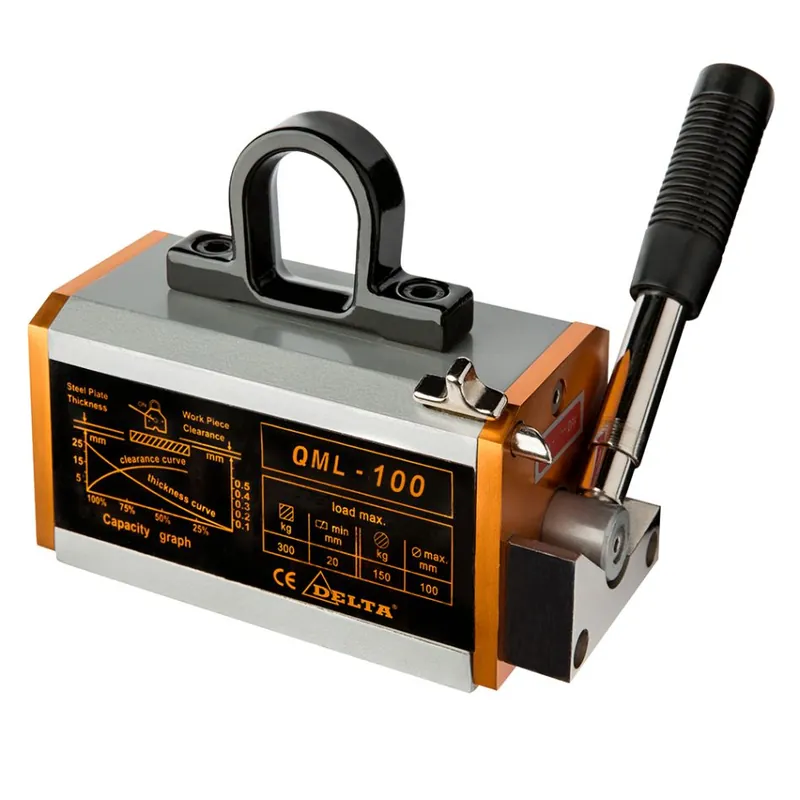 Delta DC.0.QML.0100 Aimant de levage premium 0,1 tonne