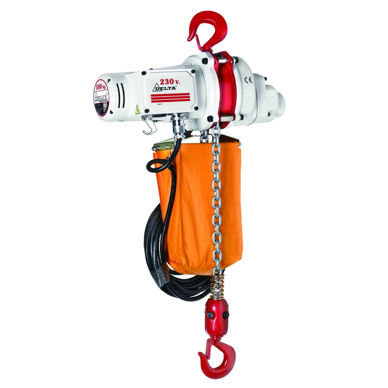 Delta CZ.0.US.901.00.10 Palan électrique à chaîne US - 230V - 0,5 tonnes - 10 mètres