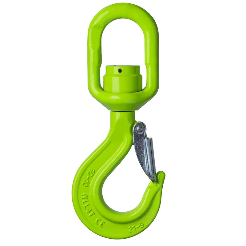 Delta YE.10.088.08 Crochet pivotant avec valve et palier, 2,5 tonnes