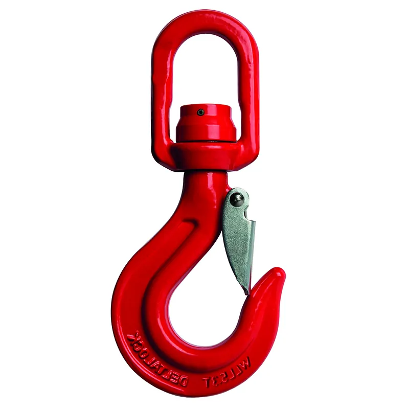 Delta YE.8.088.10 Crochet pivotant avec valve et palier, 3,15 tonnes