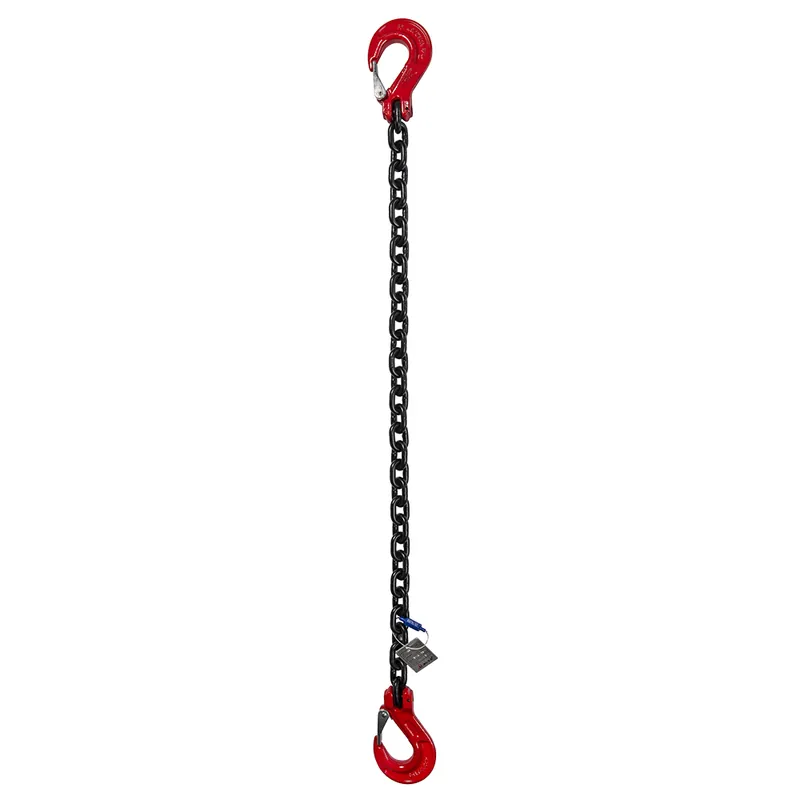 Delta YE.SS.8.2K.10.010 Jeu de tendeurs de chaîne avec 2 crochets de valve 1 mètre - 10 mm